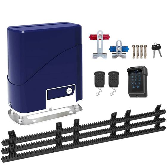 Baroxon 800kg Heavy-Duty Automatic Sliding Gate Motor Kit – Electric Sliding Gate Opener with Wireless Remote Control System for Residential and Commercial Property Access Control Baroxon 800k