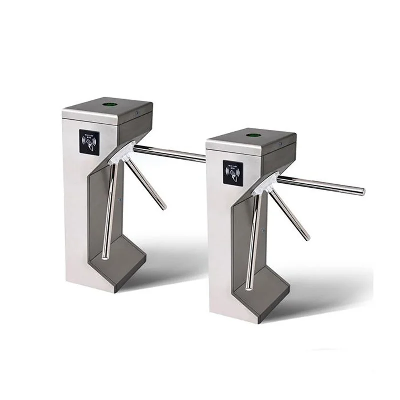 Baroxon Ba-611-460S High-Speed Tripod Turnstile - Professional Commercial Pedestrian Access Control Gate & Biometric Security System