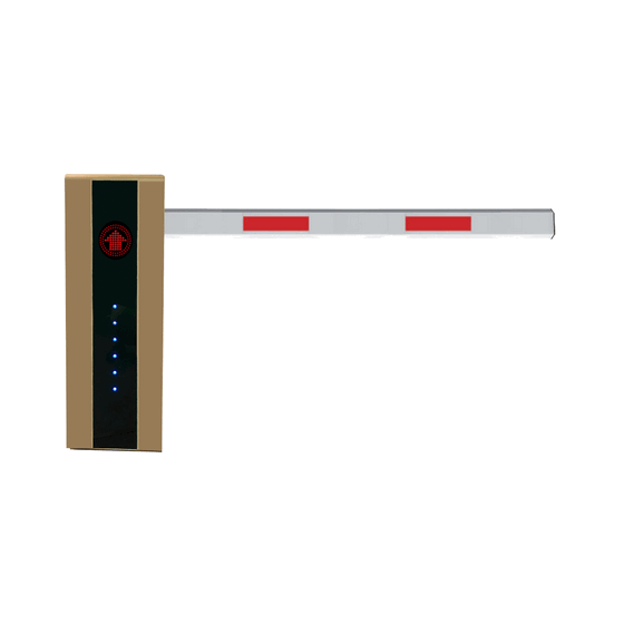 Intelligent Folding Arm Boom Barrier Gate with Brushless Motor & RFID Access Control System – Ideal for Low-Ceiling Parking Structures