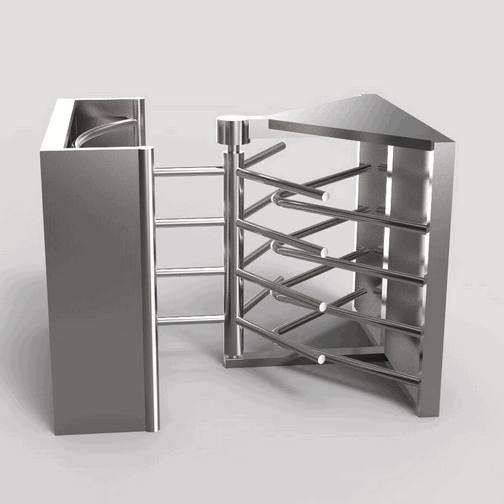 Heavy-Duty Full-Height Automatic Turnstile Gate for Factories, Construction Sites, and Critical Infrastructure – Maximum Perimeter Security Access Control System