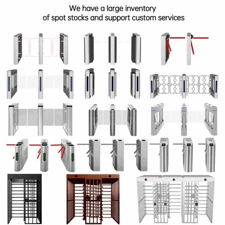 Automatic Swing Barrier Turnstile Gate with Biometric Face Recognition for Gyms and Fitness Centers – Intelligent Automated Access Control System