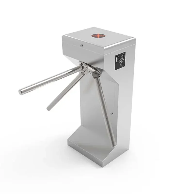 Baroxon Ba-611-460S High-Speed Tripod Turnstile - Professional Commercial Pedestrian Access Control Gate & Biometric Security System