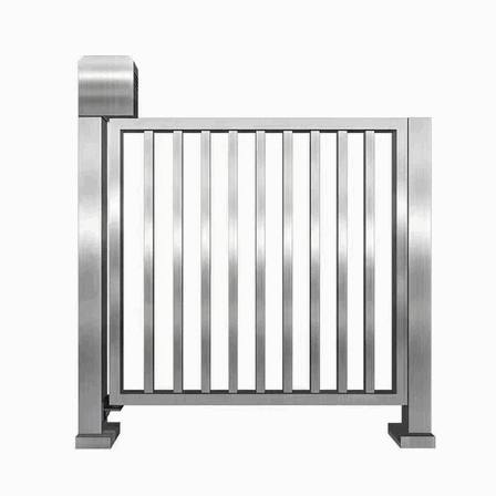 Manual Rotating Advertising Swing Barrier Gate for Retail Malls – Dynamic Branding Display and Pedestrian Access Control System