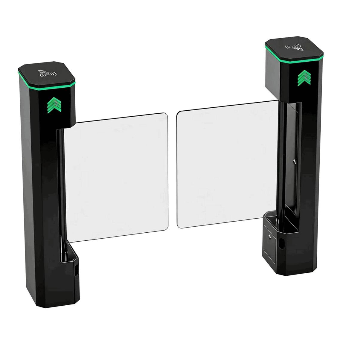 Automatic Swing Barrier Turnstile Gate with Biometric Face Recognition for Gyms and Fitness Centers – Intelligent Automated Access Control System