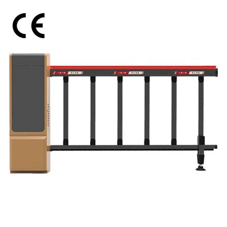 Maximum Performance RFID Portal Barrier Gate with Straight Steel Arm - Smart Long-Range Contactless Vehicle Access Control & Boom Gate System