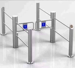 Intelligent Bi-Directional Swing Barrier Gate - Brushless Motor Automatic Access Control System for High-End Security