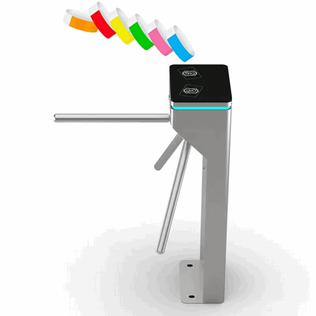 Biometric Face Recognition Automatic Tripod Turnstile Gate for Gyms and Fitness Centers – Advanced Member Access Control System