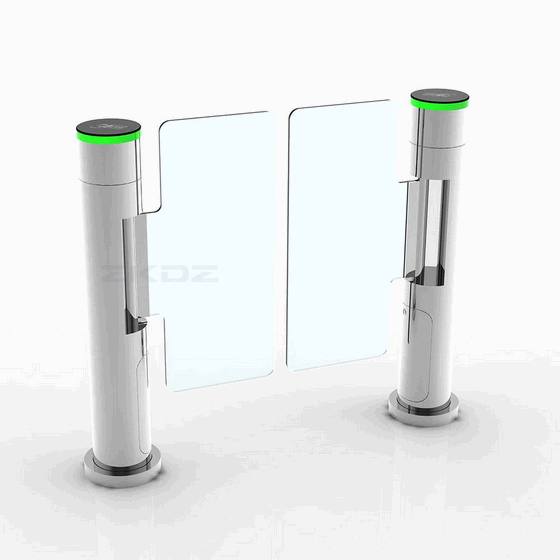 Intelligent Bi-Directional Swing Barrier Gate - Brushless Motor Automatic Access Control System for High-End Security